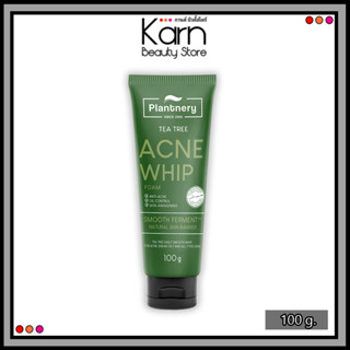 Plantnery Tea Tree Acne Whip Foam แพลนท์เนอรี่ ทีทรี แอคเน่ วิป โฟม สูตรลดสิว (100 g.)