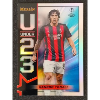 การ์ดฟุตบอลใบโครม เมอร์ลิน TOPPS CHROME MERLIN UEFA CHAMPIONS LEAGUE 2021