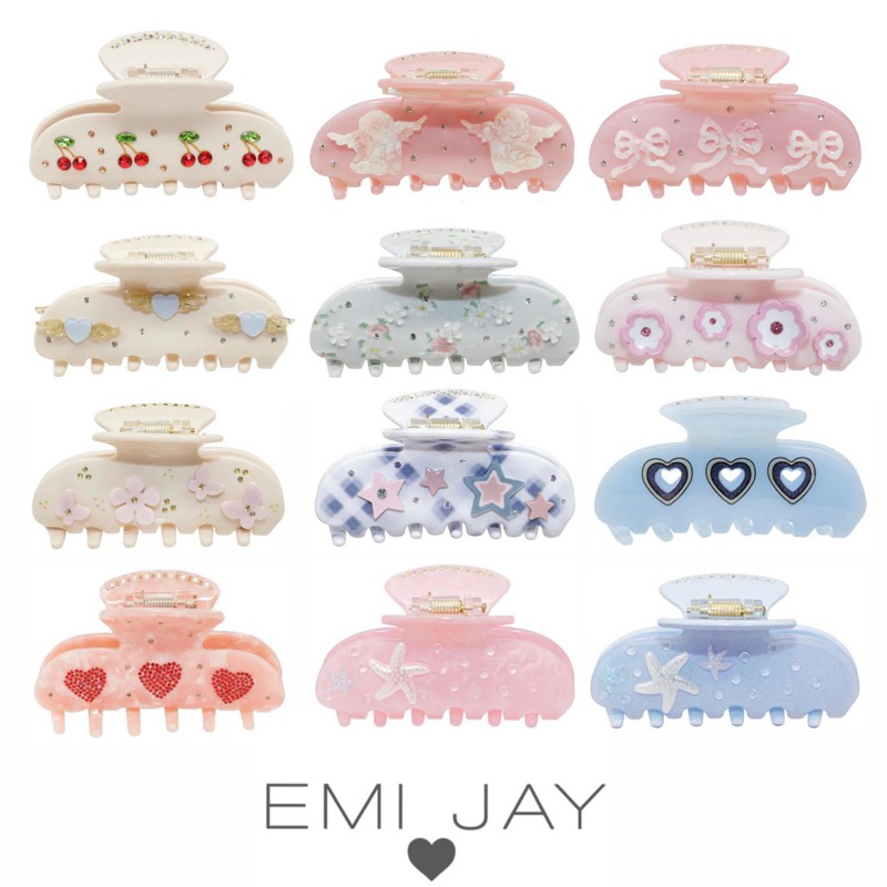 [พร้อมส่ง] Emi Jay - Sweetheart Clip