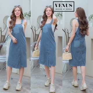 Im Lady By VenusDenim Bib เอี๊ยมกระโปรงผ้ายีนเนื้อดี แต่งกระเป๋าช่วงอก แต่งผ่าด้านหน้า งานสวยน่ารักนะคะ แม๊ทกับเสื้อเกา