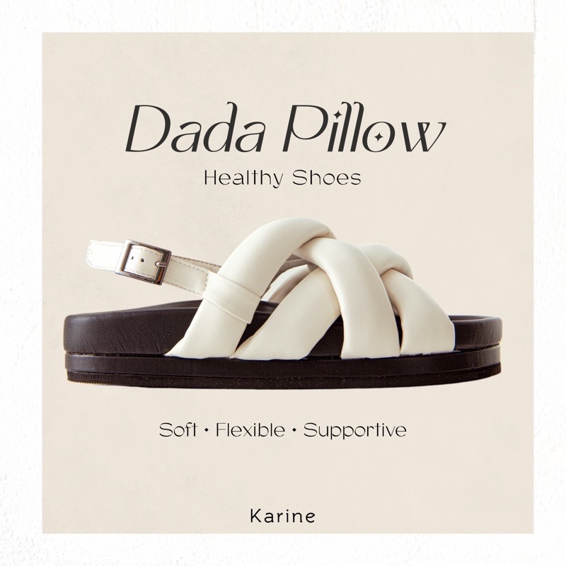 (Used มือสอง) KARINE รองเท้านวมรุ่น Dada Pillow Slingback Shoes รัดส้น Size 41