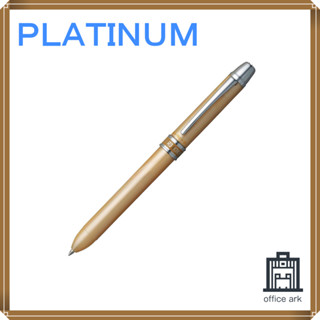 ปากกาหมึกซึม Platinum ปากกามัลติฟังก์ชั่น double 3 action METALLIC ocher MWB-800RS#31 [ส่งตรงจากญี่ปุ่น]