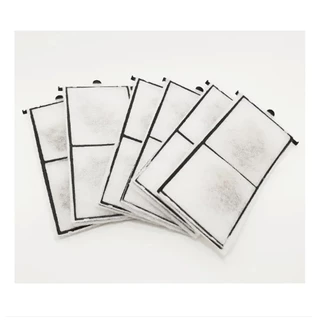 แผ่นกรองน้ำ ตู้ปลา XiLong ด้านในมีถ่านคาร์บอน สำหรับตู้ปลา XiLong รุ่น XQ (6 ชิ้น/กล่อง) ไซต์ เล็ก/ใหญ่