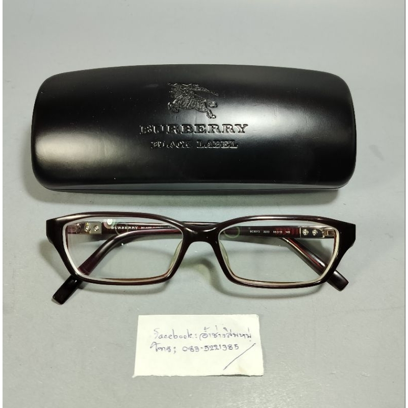 แว่นตา Burberry Black Labelสวยมาก