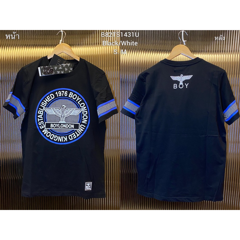 BoyLondonรหัสB82TS1431U/Black/White