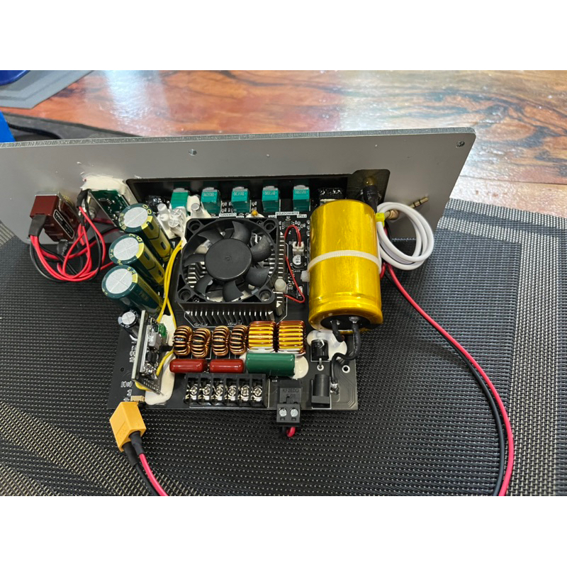 ชุดแอมป์ HT21 ชุดแผ่นเพลทพร้อม แอมป์โมเต็มระบบ+บลูทูธQcc3031