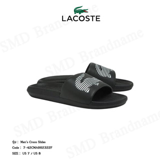 Lacoste รองเท้าแตะผู้ชาย รุ่น Mens Croco Slides Code: 7-42CMA002322F