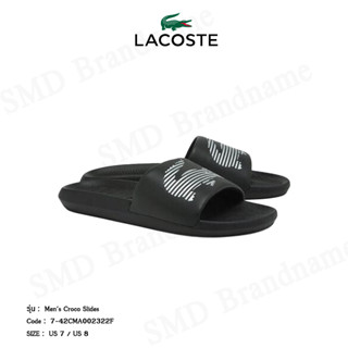 Lacoste รองเท้าแตะผู้ชาย รุ่น Mens Croco Slides Code: 7-42CMA002322F