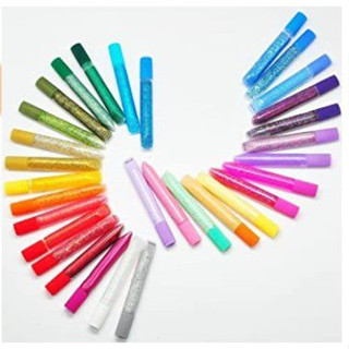 คละสี กาว 3D Glue สีนีออน / สีเมทาลิค จำนวน 1 ชิ้น 3D Glue Pen