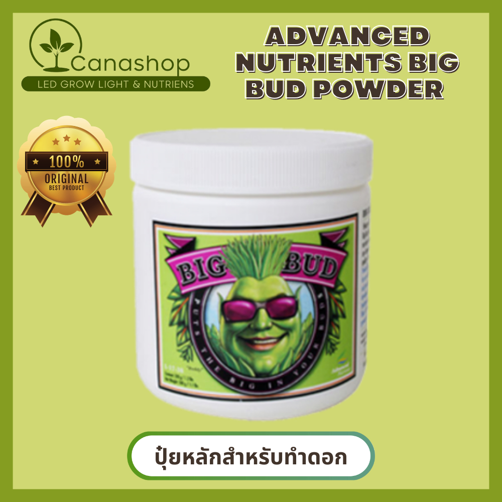 Advanced Nutrients Big Bud Powder  ปุ๋ยหลักสำหรับทำดอก 130 กรัม