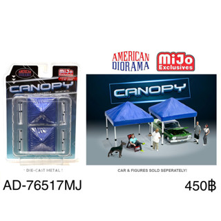 AD-76517MJ	American Diorama 1:64 2 Pack Canopy Set – Limited 3,600 Set – MiJo Exclusives