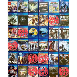 แผ่นเกม ps4 มือสอง Group (9) สินค้ามีตำหนิ / Tomb Raider / Division / Skyrim / COD / Assassin / Dragonball / MGSV