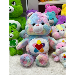 [พร้อมส่ง🇹🇭] Care Bears ตุ๊กตาแคร์แบร์True Heart 75 cm ทรูฮาร์ท ตาแก้วรุ่นป้ายขาว นำเข้าลิขสิทธิ์แท้