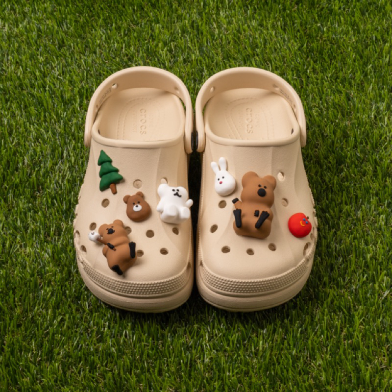 [Pre-order] dinotaeng ʕ·ᴥ·ʔ — Clog Buttonz Set ตัวติดรองเท้า
