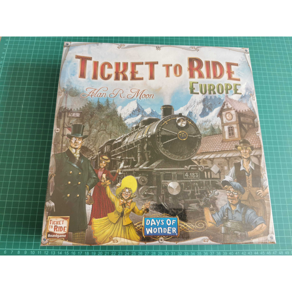 [ของแท้] Ticket to Ride Europe + Europa 1912 Expansion Board Game บอร์ดเกม มือ 2
