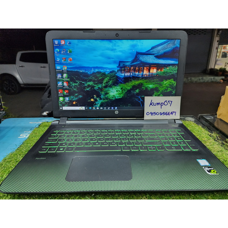 ขาย Notebook HP Pavilion Gaming 15 จอ 15 นิ้ว Full HD Core i7 RAM 8 SSD 240 HDD 1TB การ์ดจอแยก มือ2 