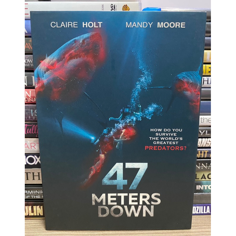 DVD : 47 METERS DOWN.  47 ดิ่งลึกเฉียดนรก