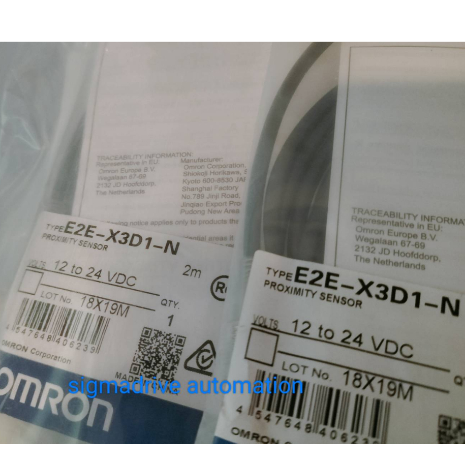 E2E-X3D1-N 2M PROXIMITY SWITCH OMRON