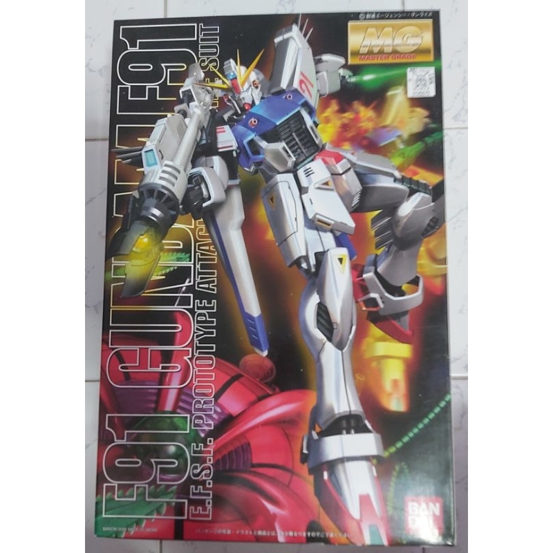 MG 1/100 F91 GUNDAM F91 E.F.S.F. PROTOTYPE MOBILE ATTACK USE MOBILE SUIT