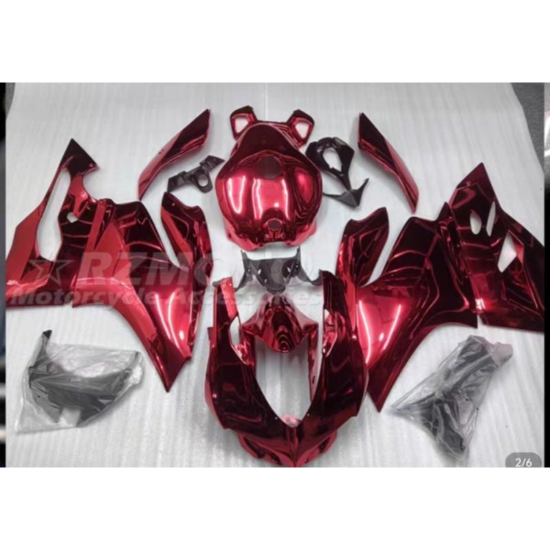ชุดแฟริ่ง ducati 899-1199รุ่นเก่าชุดสีแต่งเปลือกมอเตอร์ไซค์วัสดุ ABS ครอบเฟรมด้านหน้าหลังขวาซ้ายของแ