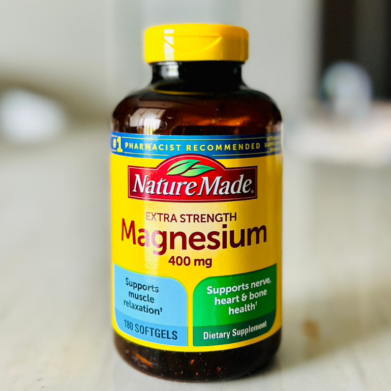 Nature Made Extra Strenght Magnesium 400mg 180 Softgels