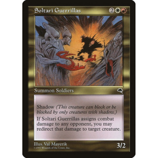 [MTG] Soltari Guerrillas [TE] [MULTI] [RARE] [NORMAL] [ENG] (การ์ดเมจิค / Magic the Gathering)