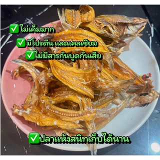 ปลาช่อนทะเล ปลาช่อนไซส์จิ๋ว แบบเค็มน้อย มี 2 ขนาดให้เลือก