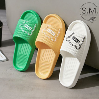 SM.รองเท้าแตะฟองน้ำนิ่มๆ รองเท้าแตะแบบสวมมีให้เลือกหลายสี พร้อมส่ง