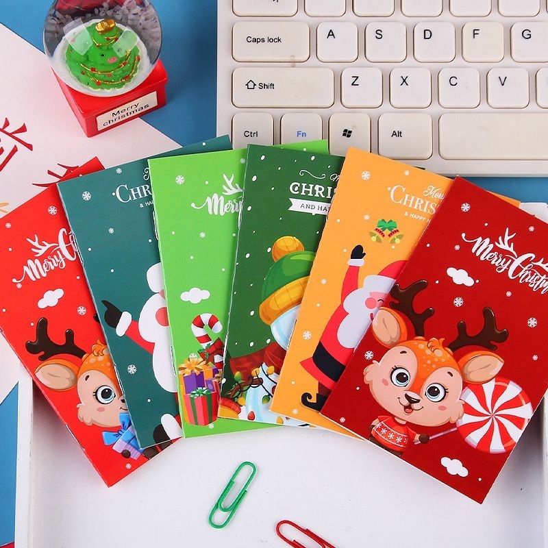 สมุดโน๊ด เล็ก 16หน้า ขนาด10.5×7ซม พร้อมส่ง