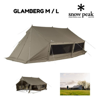 Snow Peak Glamberg M / L Tent พรีออเดอร์