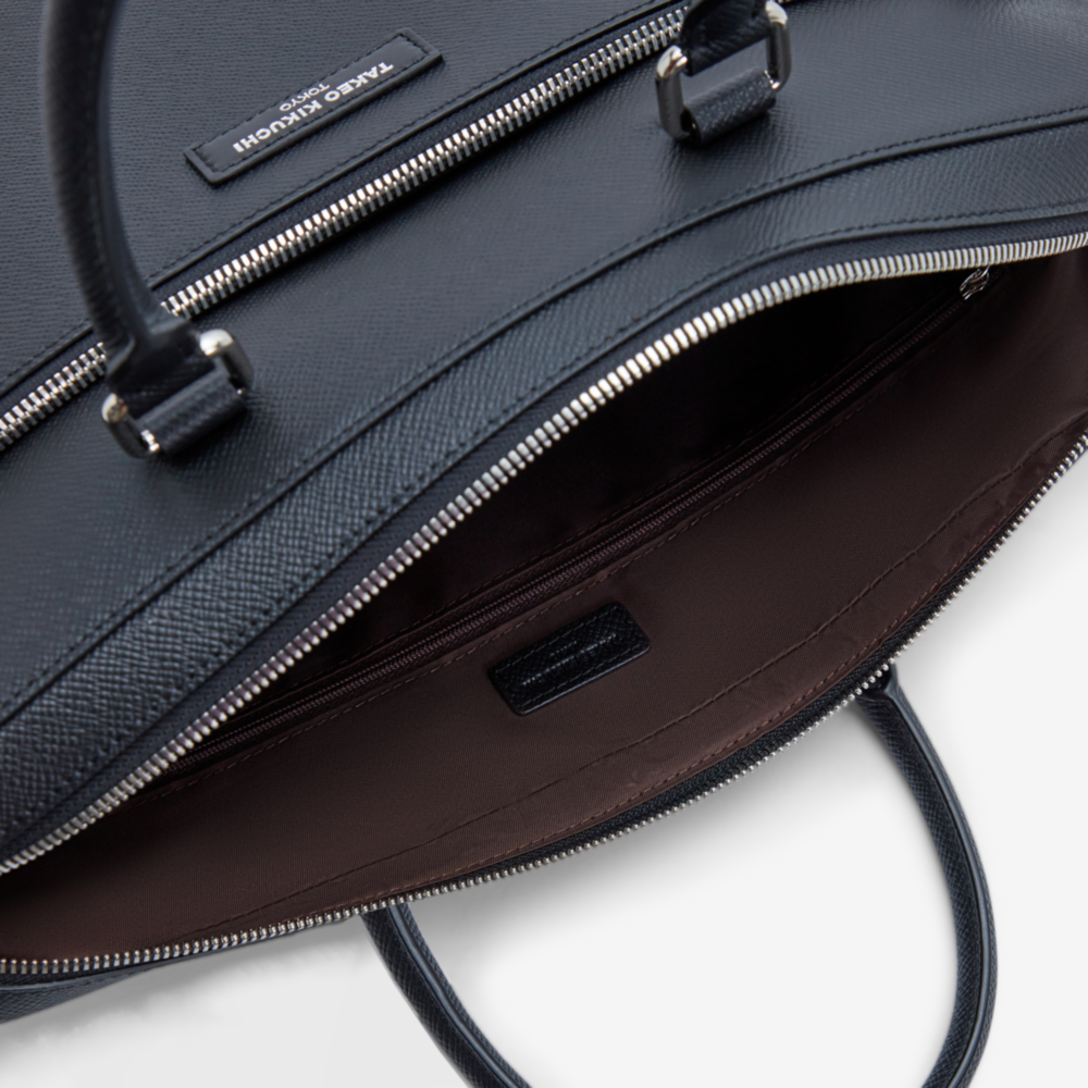TAKEO KIKUCHI กระเป๋าถือ SAFFIANO BUSINESS BAG