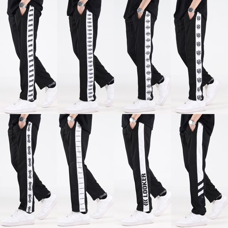 looker-กางเกงวอร์ม ผู้ชาย. กางเกงวอร์มแฟชั้น  lookerแท้100%