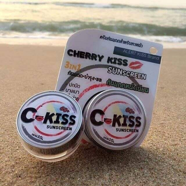 กันแดดซีคิส เชอร์รี่ คิส C-kiss ของแท้ 100% ส่งไว