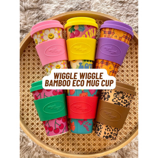 พร้อมส่งแท้💯 Wiggle Wiggle Bamboo Eco Mug Cup | แก้วน้ำ 400ml