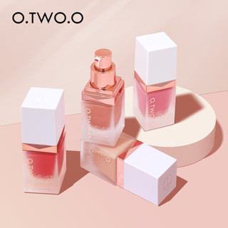 พร้อมส่ง ‼️ ครีมบลัช O.TWO.O สีสวย ติดทน แถมพรีพัฟจิ๋ว