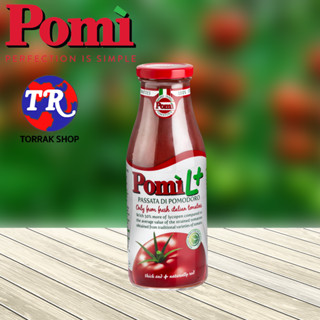 Pomi Tomato Sauce L+ ซอสมะเขือเทศ สูตรไลโคพีนเข้มข้น 500g.