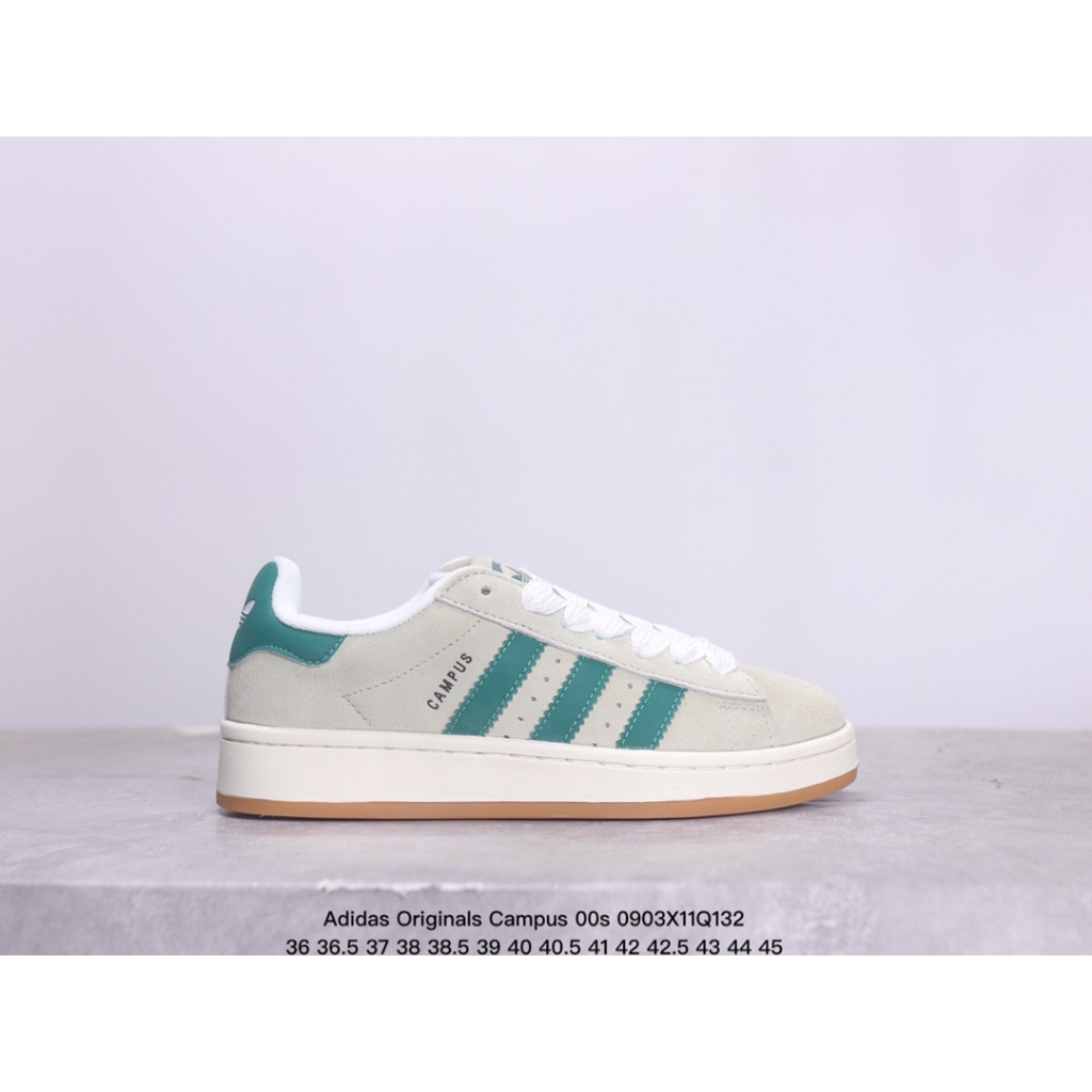Adidas Originals Campus 00s การดูดซับแรงกระแทกป้องกันการลื่นไถลสวมรองเท้ากีฬาลำลองต่HQ8707