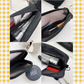กระเป๋าเครื่องสำอางค์ Wash Bag กระเป๋าใส เก็บเครื่องสำอาง KKHOME