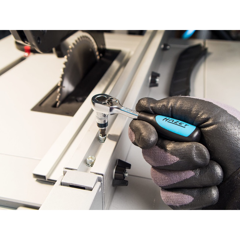 HAZET 863P Reversible Ratchet 1/4” ด้ามขันกรอกแกรก made in Germany ราคา ถูกที่สุด ดีลบีเคเค แกลเลอรีภาพที่ 9