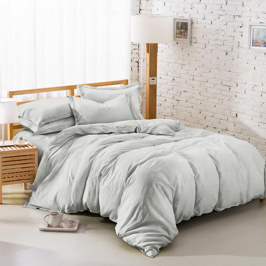 LUCKY mattress ชุดผ้าปูที่นอน Micro Touch สีพื้น  New collection