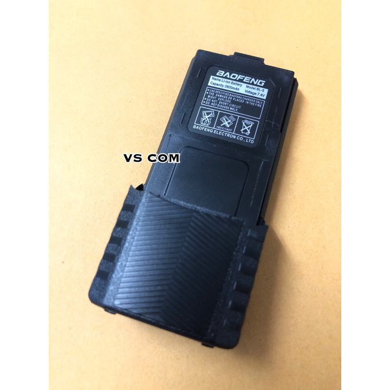 BATTERY T-ype-C สั้น/ยาว (แท้!) Li-ion DC 7.4V. 3800mAh FB-UV5R , IC-V90 , IC-UV95 , IC-UV97 T , IC-