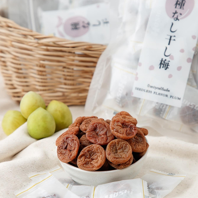 HOSHI (1 ซอง) บ๊วยปรุงรสไทยสไตล์ญี่ปุ่น ไร้เมล็ด ขนาด 100 กรัม บ๊วย 3รส ไร้เมล็ด ตรา โฮชิ กลมกล่อม - รูปที่ 6