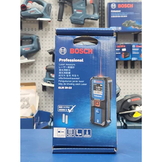 เลเวอร์วัดระยะ แสงสีแดง วัดระยะได้ 30เมตร ยี่ห้อ BOSCH รุ่น GLM 30-23 (รับประกัน 1ปี)