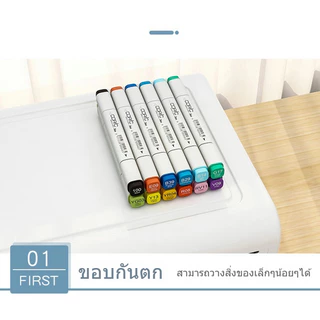 ชั้นวางจอคอม เพิ่มความสูงของจอมอ พร้อมที่เก็บคีย์บอร์ด จัดระเบียบเดสก์ท็อป ชั้นวางคอม ชั้นวางบนโต๊ะทํางาน
