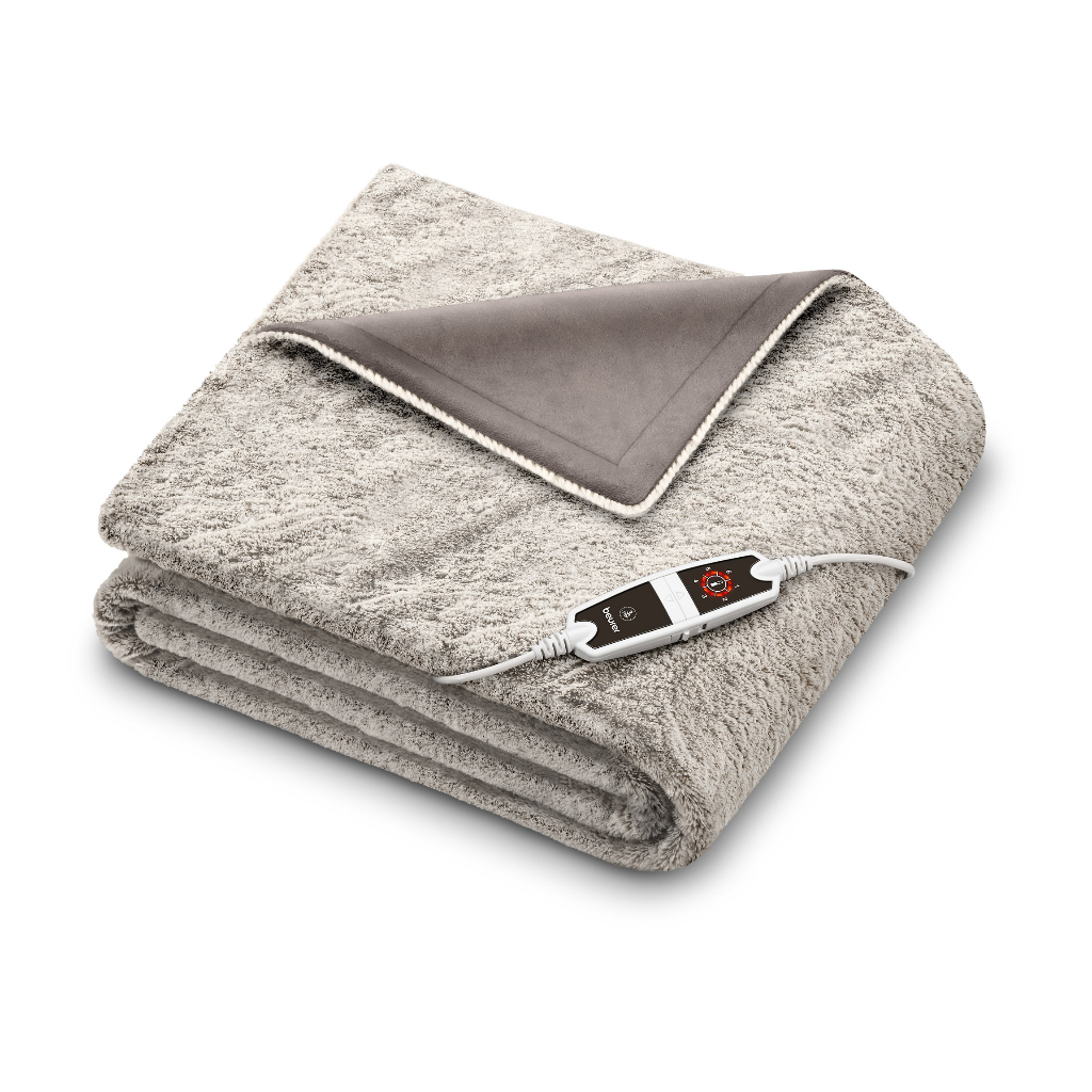 Beurer ผ้าห่มไฟฟ้า ให้ความอบอุ่น ขนนุ่มมาก นุ่มสุดๆ  Heated Overblanket รุ่น HD150 COSY NORDIC