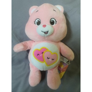 น้องหมีชมพูแคร์แบร์ Carebear ป้ายห้อย ขนาด 14" สินสอด 450 บาท