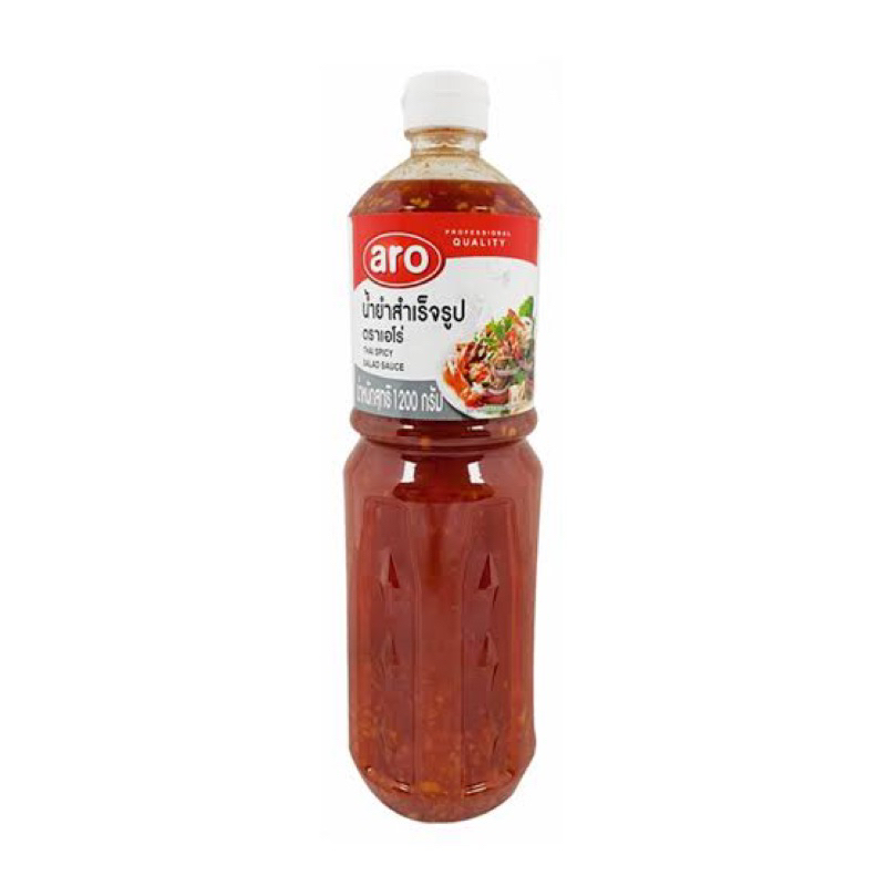 น้ำยำสำเร็จรูป 1,200 กรัม ตราเอโร่ aro - Thai Spicy Salad Sauce