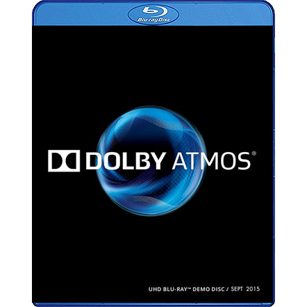 Bluray แผ่นทดสอบระบบเสียง Dolby Atmos Blu Ray Demo Disc Sep 2015