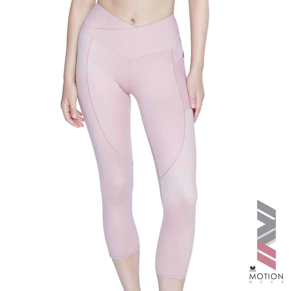 Wacoal Motion Wear กางเกงสำหรับออกกำลังกาย In to Out รุ่น WR7109 สีชมพู (PN)