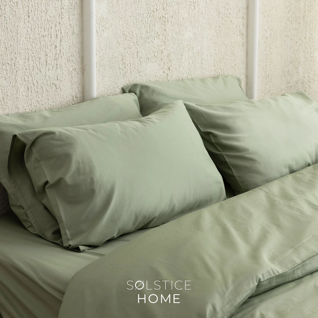ปลอกหมอน ปลอกหมอนข้าง Solstice Home ผ้า Silky Cotton สีพื้น thumbnail 9